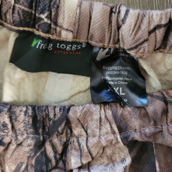 Frogg Toggs Men’s Realtree Xtra Camo Hunting Rain Pants XXL Stretch Waistband - Picture 1 of 4